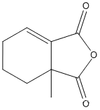 Molecular Structure of 11070-44-3 (Tetrahydromethyl-1,3-isobenzofurandione)